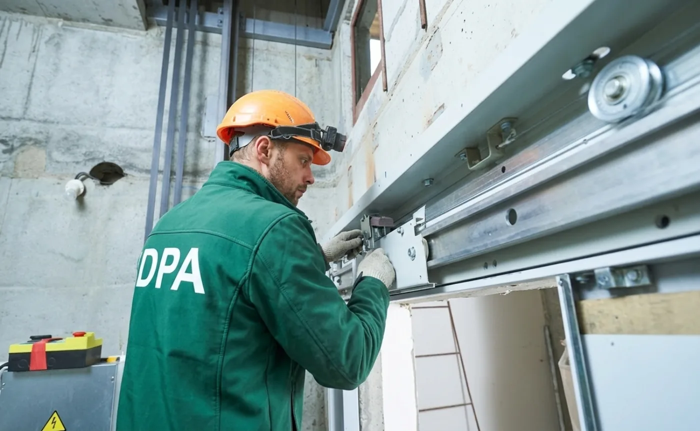 Modernisation de l'armoire de commande d'un ascenseur à Paris en atelier